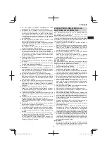 Preview for 19 page of HIKOKI WH 18DF Handling Instructions Manual