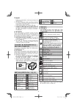 Preview for 20 page of HIKOKI WH 18DF Handling Instructions Manual