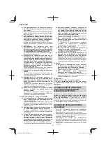 Preview for 78 page of HIKOKI WH 18DF Handling Instructions Manual