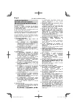 Preview for 92 page of HIKOKI WH 18DF Handling Instructions Manual