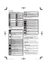 Preview for 122 page of HIKOKI WH 18DF Handling Instructions Manual