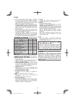 Preview for 144 page of HIKOKI WH 18DF Handling Instructions Manual