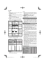 Preview for 150 page of HIKOKI WH 18DF Handling Instructions Manual