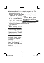 Preview for 29 page of HIKOKI WR 14VE Handling Instructions Manual