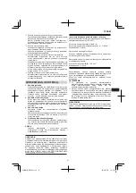 Preview for 51 page of HIKOKI WR 14VE Handling Instructions Manual