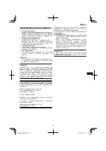 Preview for 55 page of HIKOKI WR 14VE Handling Instructions Manual