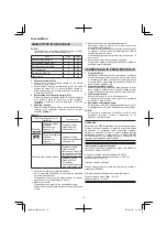 Preview for 70 page of HIKOKI WR 14VE Handling Instructions Manual