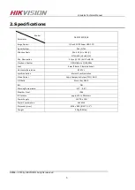 Preview for 5 page of HIKVISION DS-2CC102PN-IR Technical Manual