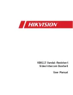 HIKVISION KB8113 User Manual preview