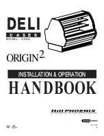 Hill Phoenix Origin2 OSAA Installation & Operation Handbook preview