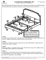 Preview for 2 page of Hillsdale Furniture 1116-640 Manual