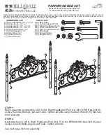 Preview for 1 page of Hillsdale Furniture 1450-500 Manual