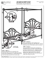 Preview for 2 page of Hillsdale Furniture 348-1965-460 Manual