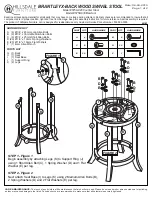 Preview for 1 page of Hillsdale Furniture 5758-826 Quick Start Manual