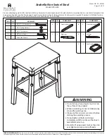 Hillsdale Furniture Arabella 4745-826 Manual preview