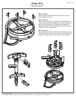 Preview for 2 page of Hillsdale Furniture Barcelona Chair 4899-826 Assembly Instructions