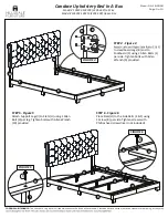 Preview for 3 page of Hillsdale Furniture Candace Upholstery Bed In A Box Manual