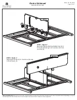 Preview for 2 page of Hillsdale Furniture Clarion Sideboard Manual