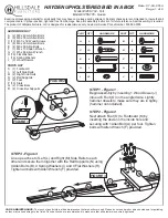 Hillsdale Furniture HAYDEN 1456-704 Quick Start Manual preview