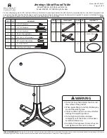 Preview for 1 page of Hillsdale Furniture Jennings 103594-117498 Manual