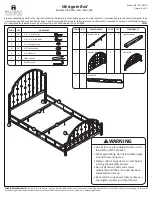 Preview for 1 page of Hillsdale Furniture Westgate 1760-500 Assembly Instructions