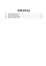 Preview for 5 page of Hilti GTB 6X-22 Manual