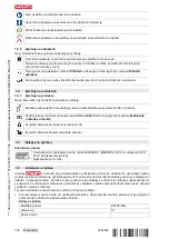 Preview for 162 page of Hilti PM 30-MG Original Operating Instructions