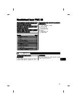 Preview for 237 page of Hilti PMC 36 Operating Instructions Manual