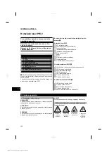 Preview for 161 page of Hilti PRI 2 Operating Instructions Manual