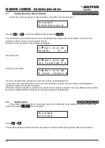 Preview for 40 page of Hiltron XR400GSM Installation Manual And Use