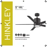 Hinkley VAIL 52" Instruction Manual preview