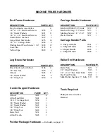 Preview for 4 page of Hinterberg Design Machine quilting frame Instructions Manual