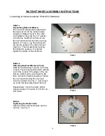 Preview for 12 page of Hinterberg Design Machine quilting frame Instructions Manual