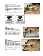 Preview for 20 page of Hinterberg Design Machine quilting frame Instructions Manual