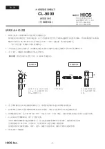 Preview for 6 page of HIOS CL-9000 Manual