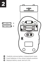 Preview for 3 page of Hipstreet HS-WMS02 Quick Start Manual