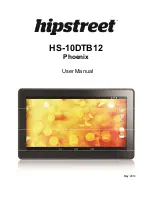 Preview for 1 page of Hipstreet Phoenix HS-10DTB12 User Manual