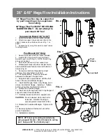 Preview for 2 page of HIRED-HAND Mega Flow 6603-7109 Installation Instructions