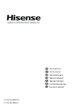 Preview for 2 page of Hisense 1144394 User'S Operation Manual