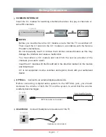 Preview for 8 page of Hisense 32D60TSP Quick Setup Manual