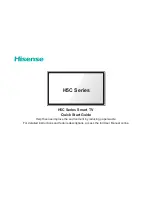 Hisense 50H6B series Quick Start Manual preview