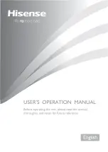 Hisense AEH-BW2H1 User'S Operation Manual preview