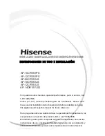 Preview for 1 page of Hisense AP-08CR1SEJS Use And Installation Instructions