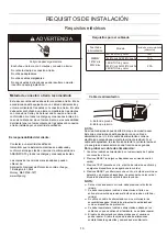 Preview for 21 page of Hisense AW-12DR3RYFU20 Use And Installation Instructions