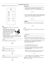 Preview for 14 page of Hisense AW1221DR3W Use And Installation Instructions