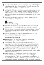 Preview for 9 page of Hisense BCD-560 User'S Operation Manual