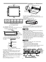 Preview for 11 page of Hisense DC Inverter Unitary Series Use And Installation Instructions