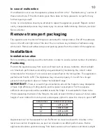 Preview for 11 page of Hisense Fridgemaster mc55244d Manual