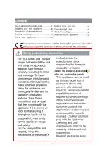 Preview for 2 page of Hisense H630TI-WD User'S Operation Manual