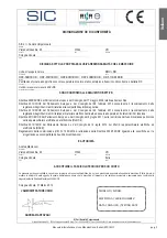 Preview for 3 page of Hisense HKF-100D1EC/C Installation, Use And Maintenance Instruction